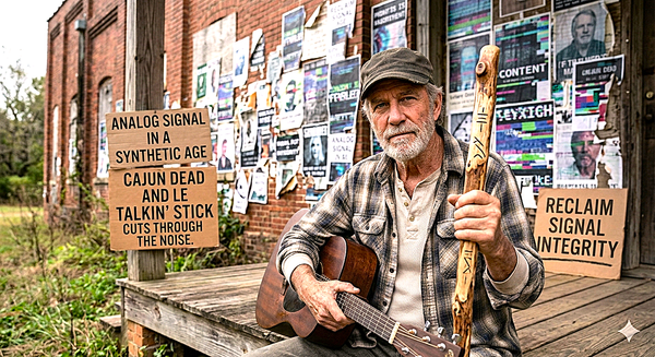 In a Post-Truth Era, Cajun Dead et le Talkin’ Stick Revives Raw Truth Through Appalachian Sound