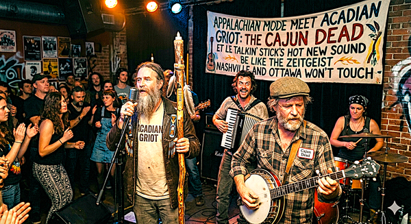What Happens When You Give the Appalachian Modal Scale to an Acadian Griot: Cajun Dead, Daniel Lanois, and the Sound Neither Nashville Nor Ottawa Will Fund