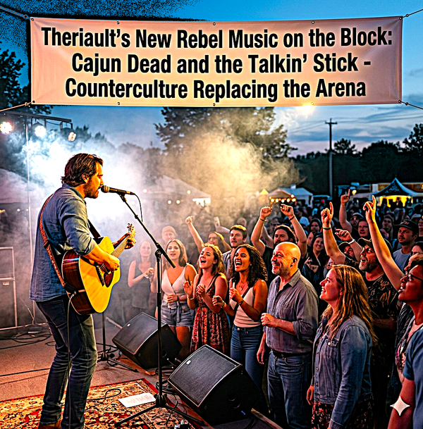 Cajun Dead et le Talkin' Stick: The New Rebel on the Block and the Alt-Folk Counterculture the System Did Not See Coming.