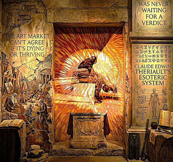 The Art Market Can't Agree If It's Thriving or Dying—Claude Edwin Theriault's Esoteric System Was Never Waiting for a Verdict