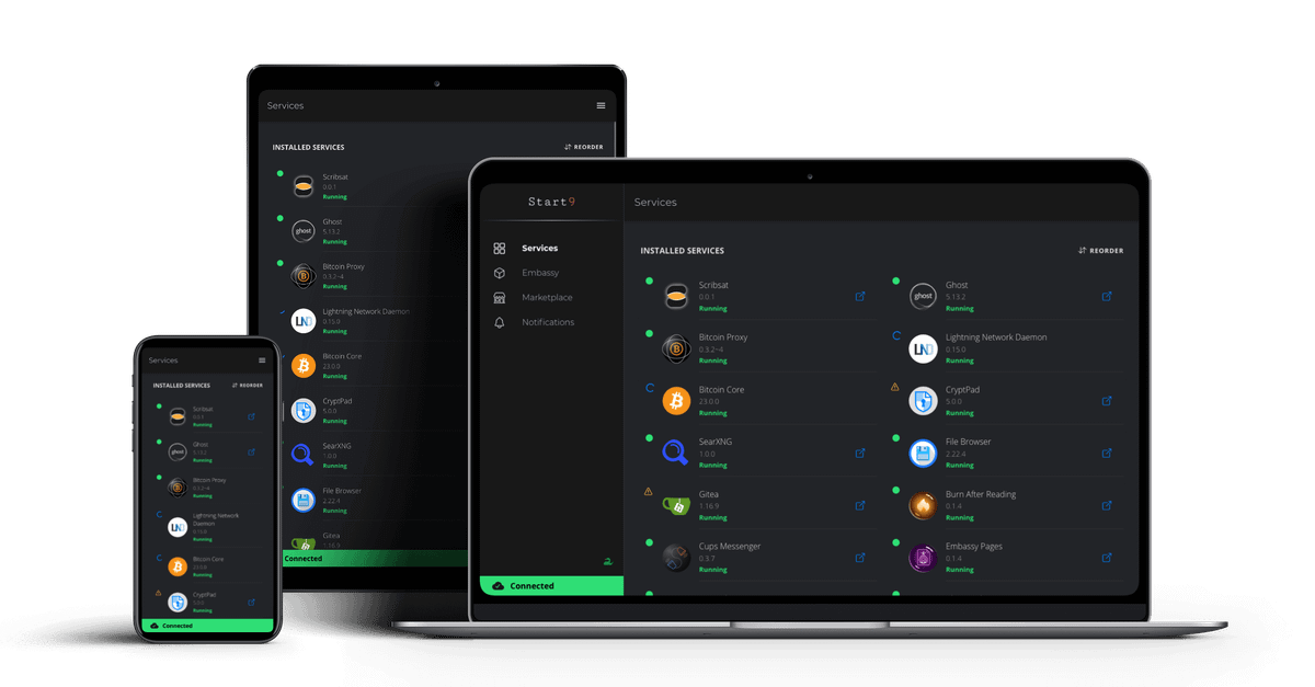Start9 Embassy OS v0.3.4 Released