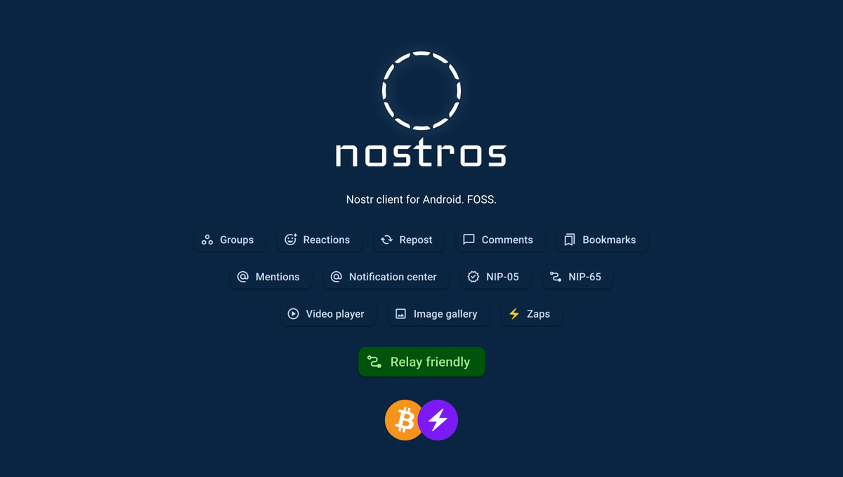 Nostros v0.3.2.3: NIP-27 Support