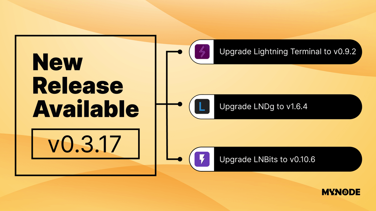 MyNode v0.3.17 Released