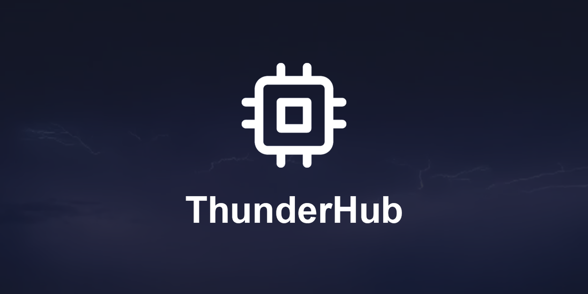 ThunderHub v0.13.19 Released