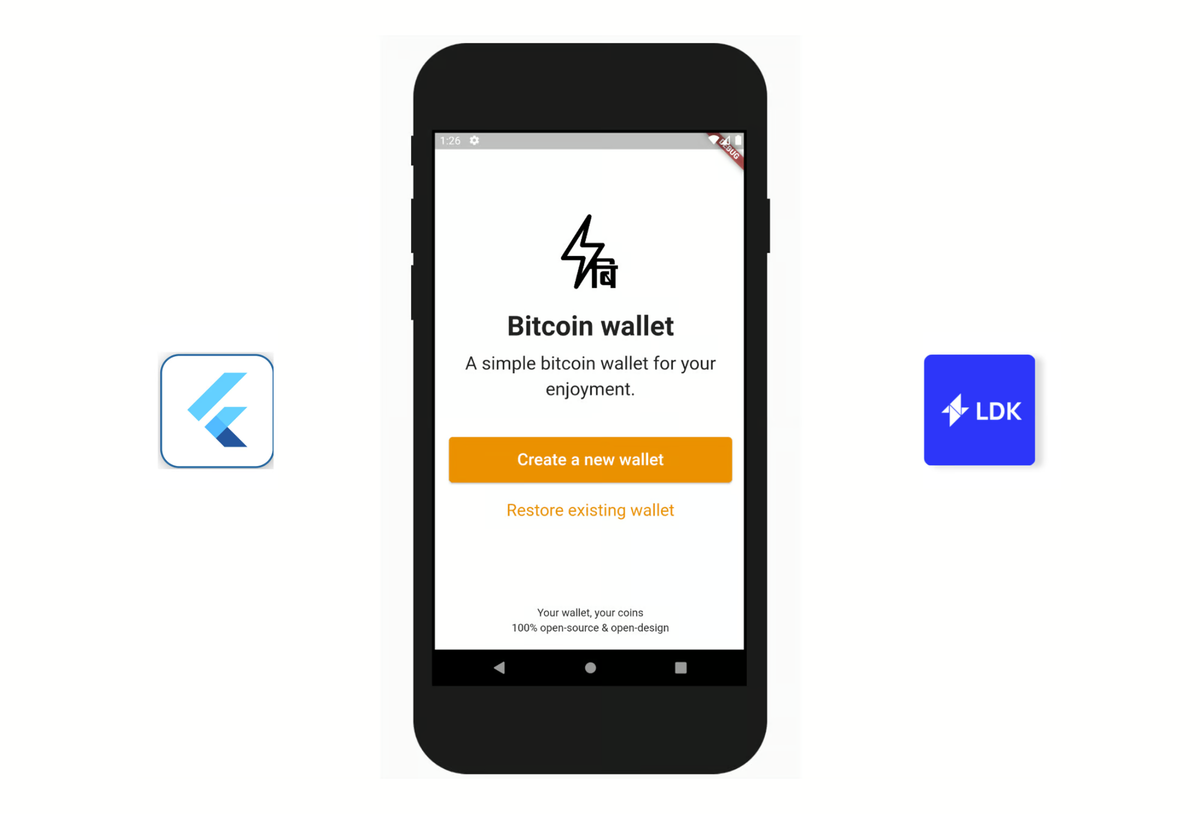 How to Develop a Non-Custodial Bitcoin Lightning Wallet Using Flutter and LDK
