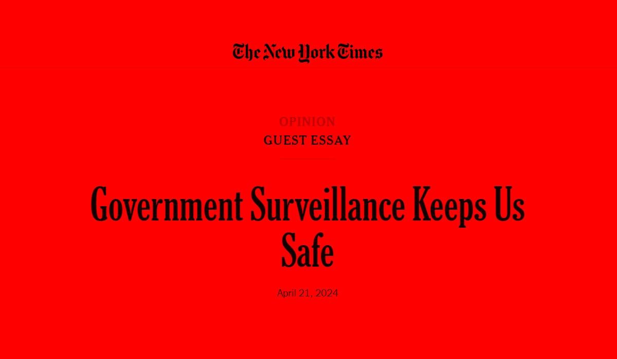 Biden Signs Reauthorization of Expanded FISA 702 Warrantless Surveillance Program After It Passes Senate