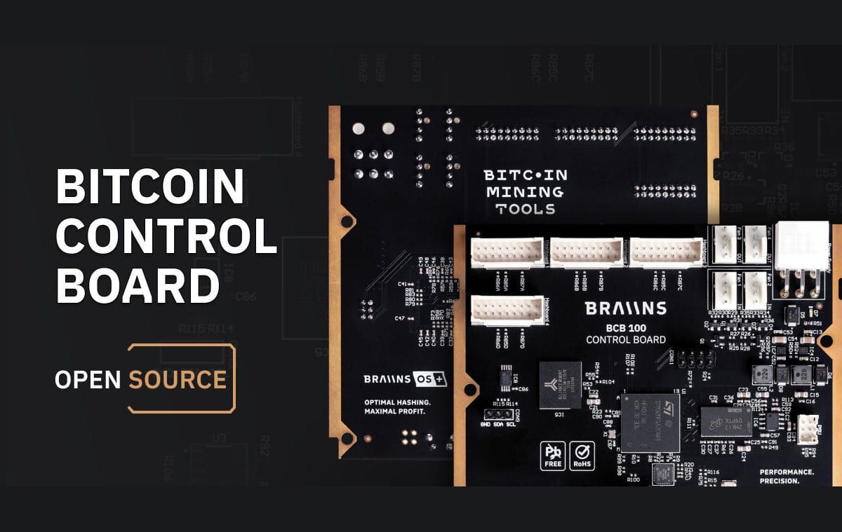 Braiins BCB100: Bitcoin Control Board Open Sourced