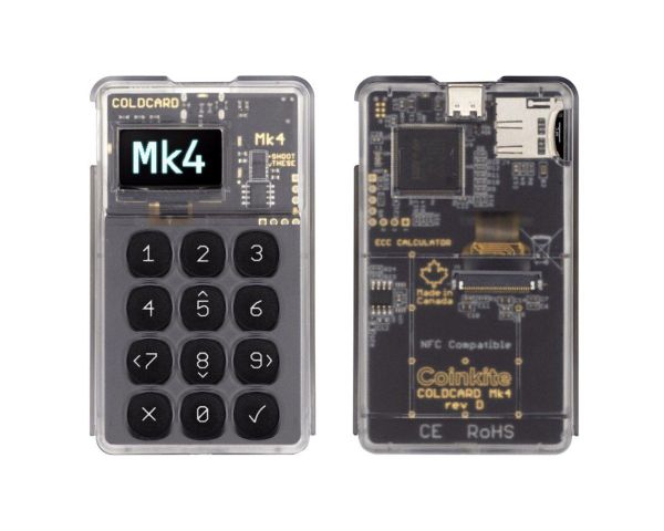 COLDCARD Mk4 v5.1.2: SIGHASH Other Than ALL