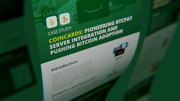 BTCPay Server Case Study: Coincards