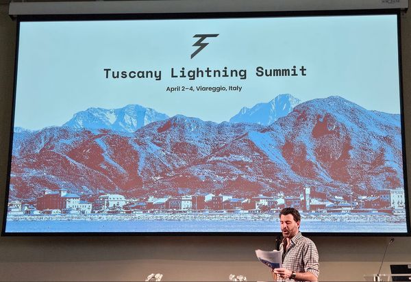 Tuscany Lightning Summit 2024 - Day 1 Livestream