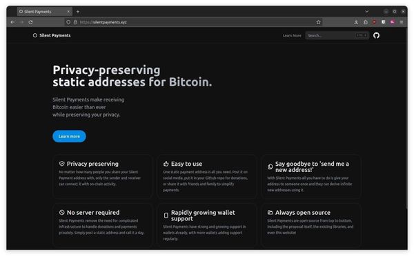 SilentPayments.xyz: What Are Silent Payments, Bounties & More