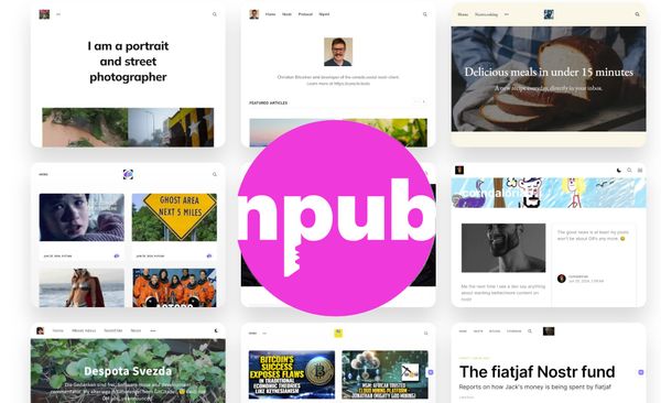 Npub.pro: Nostr-based Websites for Creators