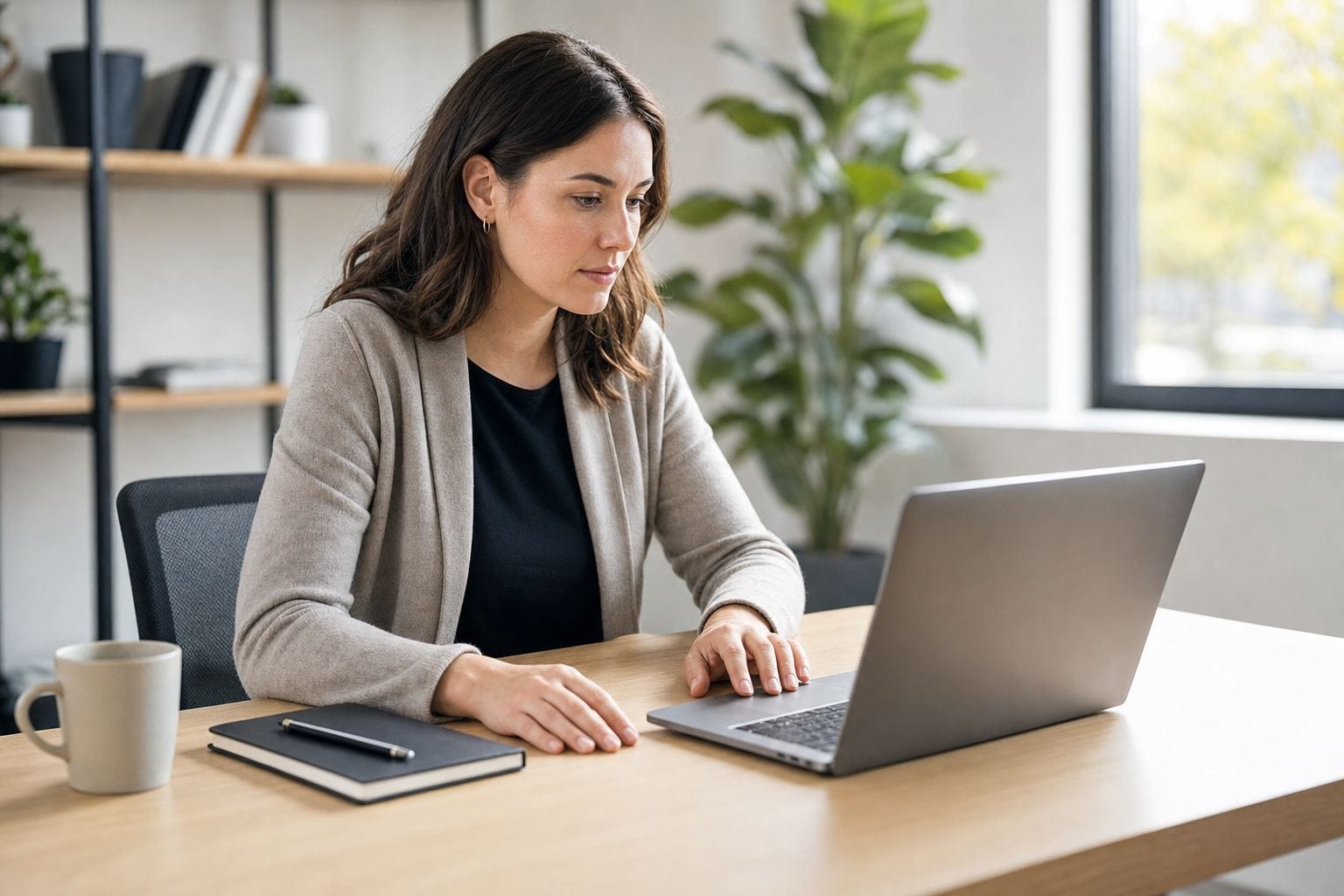 A founder comparing WhatsApp Business tools on a laptop