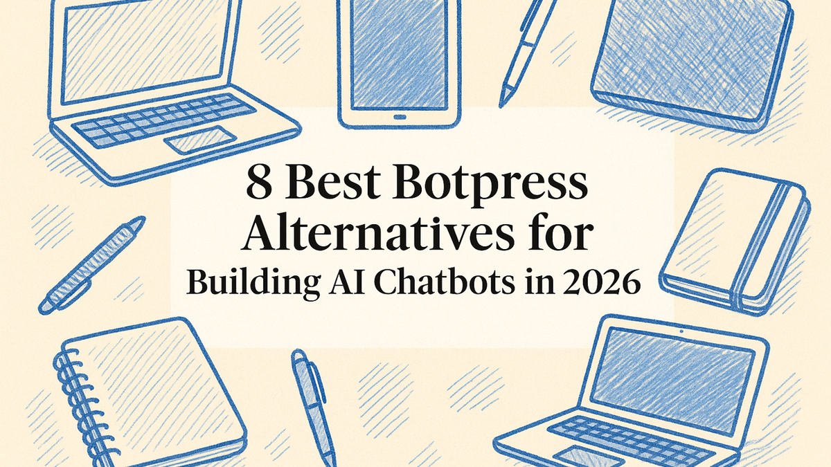 8 Best Botpress Alternatives for Building AI Chatbots in 2026