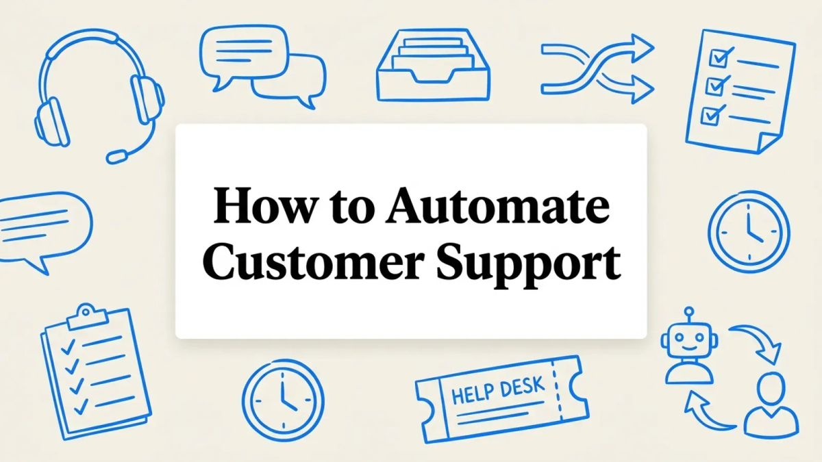 How to Automate Customer Support: A Practical Guide for Growing Teams