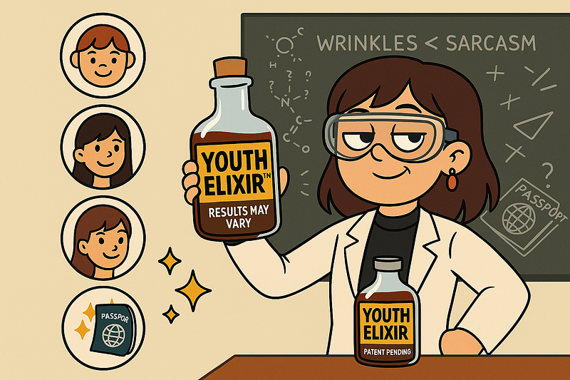 Hattie’s Secret Youth Elixir (Patent Pending)
