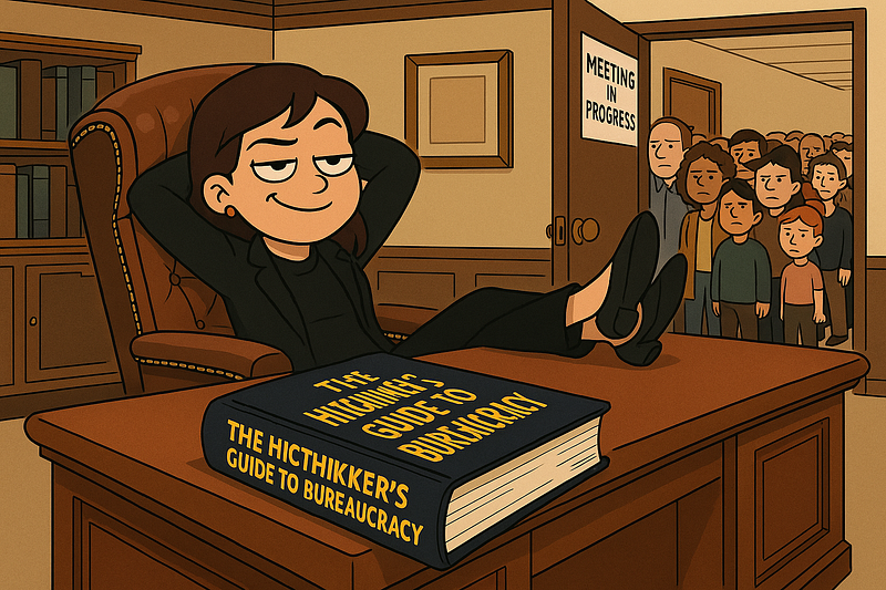 THE HITCHHIKER’S GUIDE TO BUREAUCRACY: