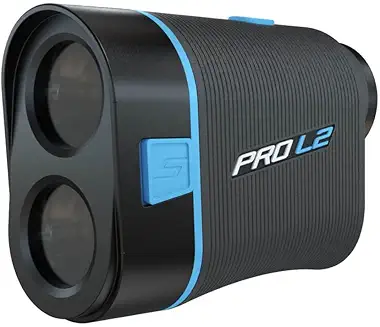 Shot Scope Pro L2 laser golf rangefinder with target lock vibration and cart magnet