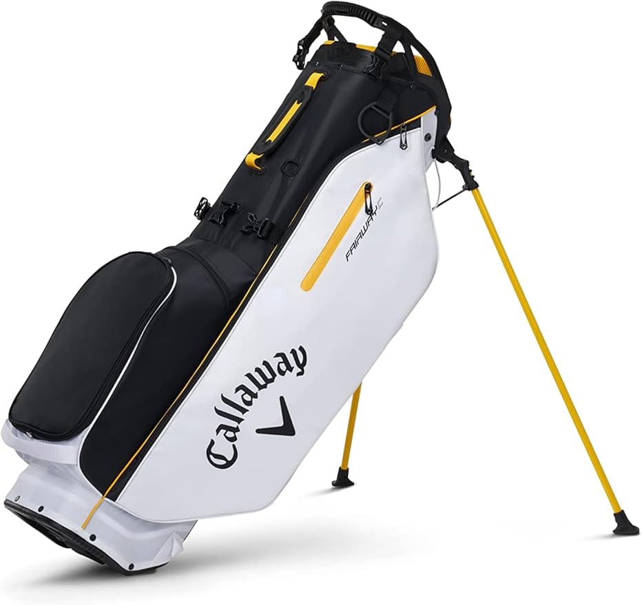 Callaway Fairway C golf stand bag with Stability Flex Pod Base and eight pockets