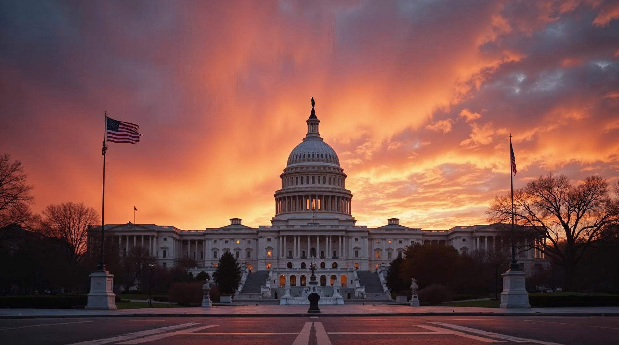 U.S. Capitol building where Speaker Mike Johnson made his biblical defense of border security