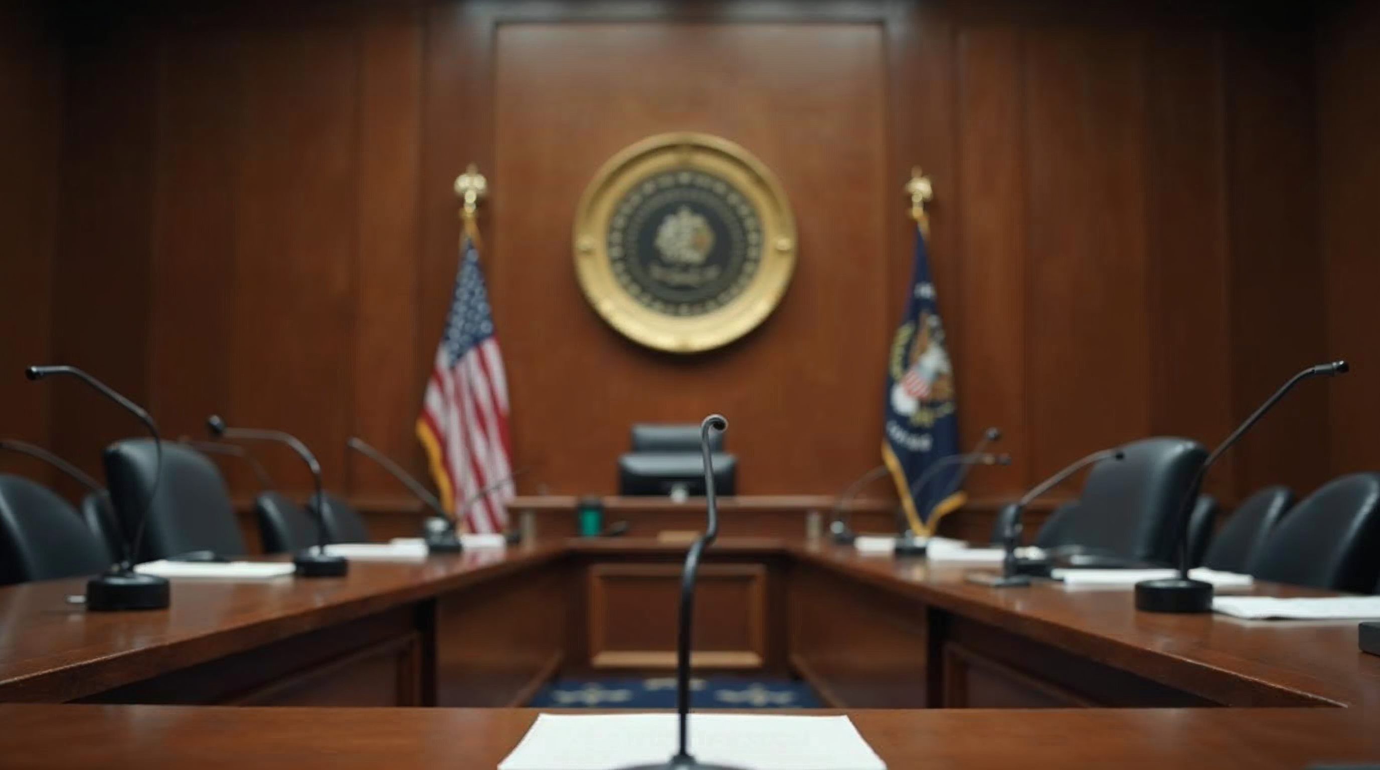 Government commission hearing room where the Religious Liberty Commission debated Zionism and antisemitism