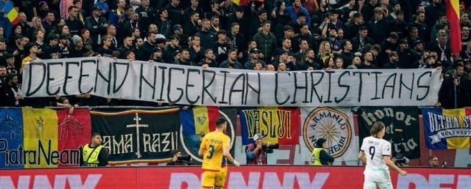 Romanian Footballers Support Nigerian Christians