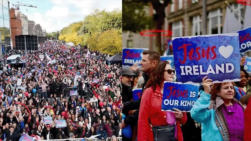 30,000 March for Jesus in Belfast and Dublin