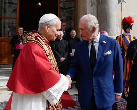 King Charles Prays With Pope in Historic First Since Protestant Reformation