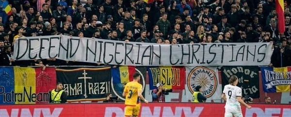 Romanian Footballers Support Nigerian Christians