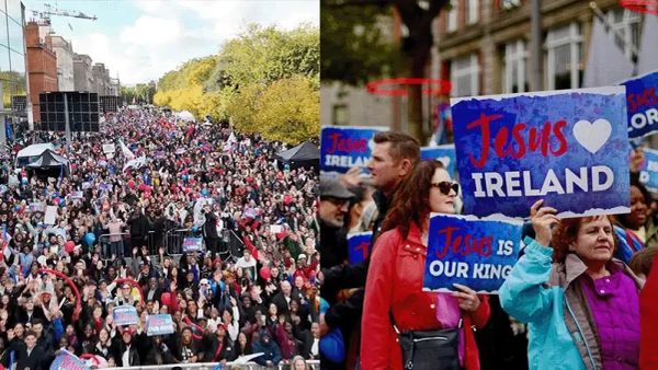 30,000 March for Jesus in Belfast and Dublin