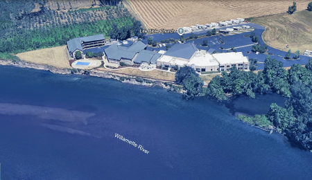 Oregon Church's Land DISAPPEARING Into River: Race to Raise $2.3M Before Property Is SWALLOWED