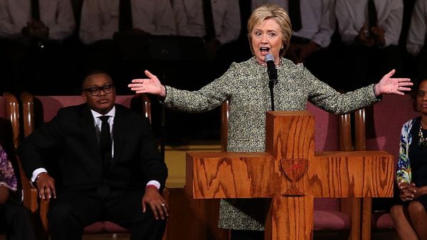 The Clintons Walked Out on God Because Their Church Defended the Unborn