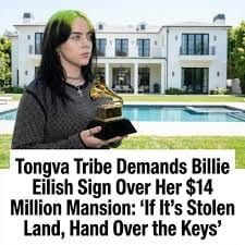 Billie Eilish Lives in a Mansion on "Stolen Land" and Lectures You About Borders