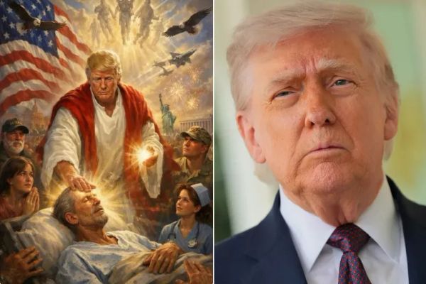 Franklin Graham Calls Trump AI Jesus Meme Backlash 'A Lot To Do About Nothing' as Controversy Divides Christians