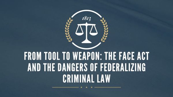 DOJ Bombshell: Biden Administration Weaponized FACE Act Against Pro Life Americans While Firebombers Walked Free