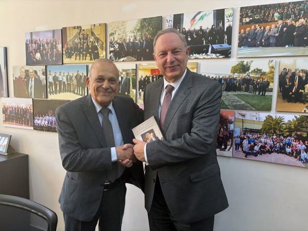 Jordanian Senator Michael Nazzal Visits Evangelical Council After They Were Excluded From Earlier Parliament Meeting