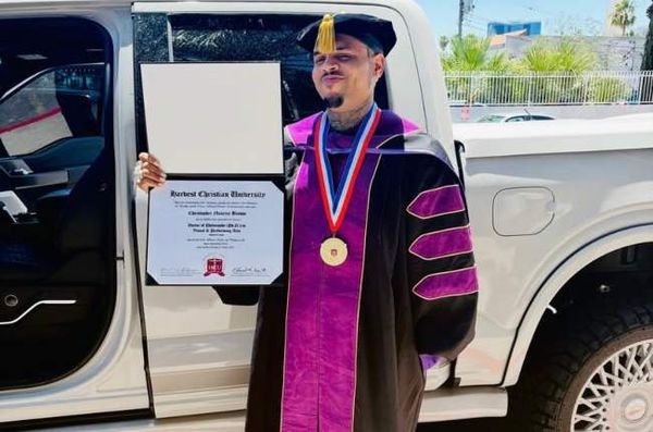 Chris Brown Got a Doctorate from a Christian University
