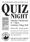 Quiz night