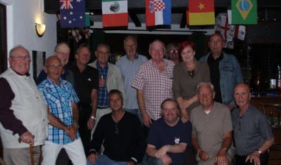 Crib teams & players at the presentation night at Green Owl camber on June 26th  