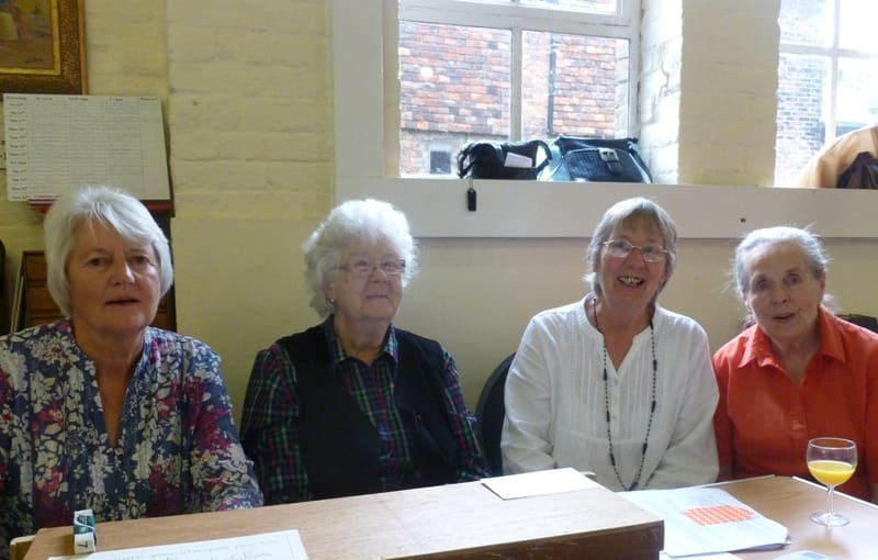 TUESDAY PAINTERS 1: Linda Graham, Susan Maxwell-Scott, Rosie Frost and Rosemary Crouch