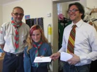 Rye Scouts Cheque