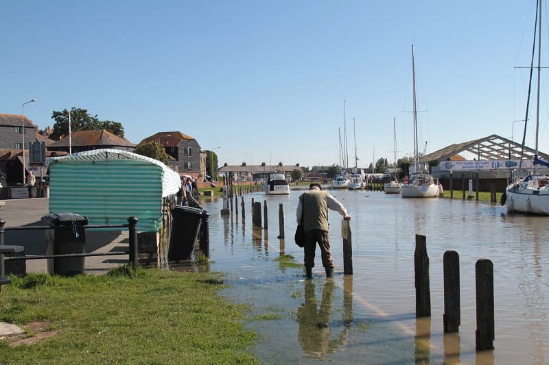 Charles Harkness investigates the rising waters