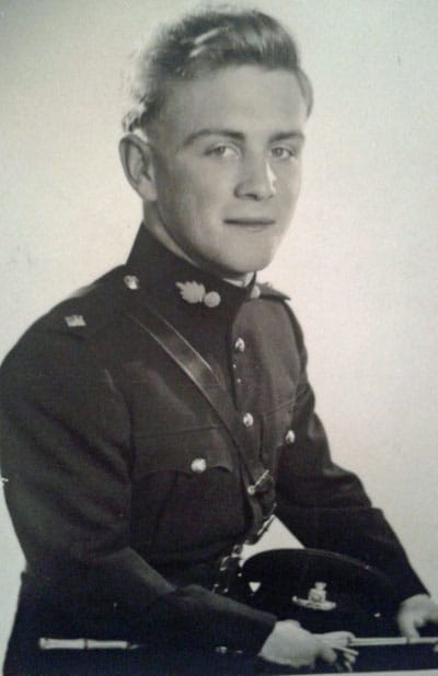 A dashing young officer