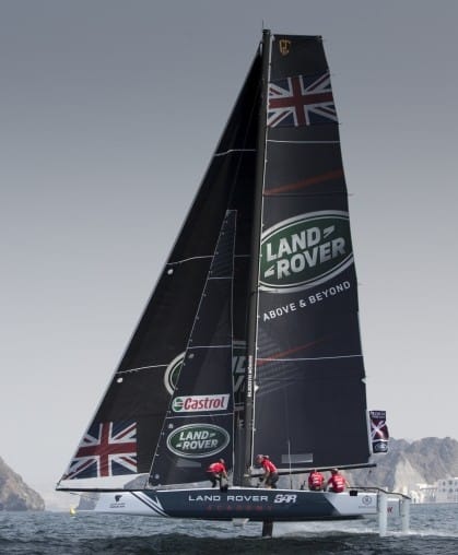 45ft of carbon fibre and high tech - a long way from the original yachts of 1851