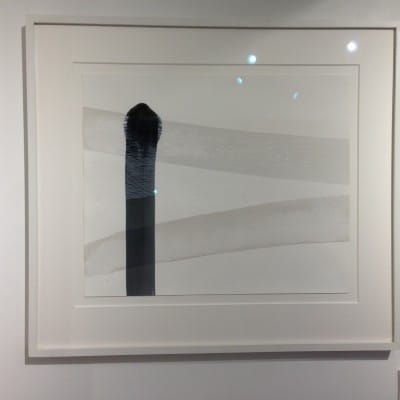 'Beam' - ink and acrylic, by Denise Franklin