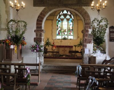 Peasmarsh flower festival