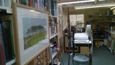 Studio of Michael Stott in Rye