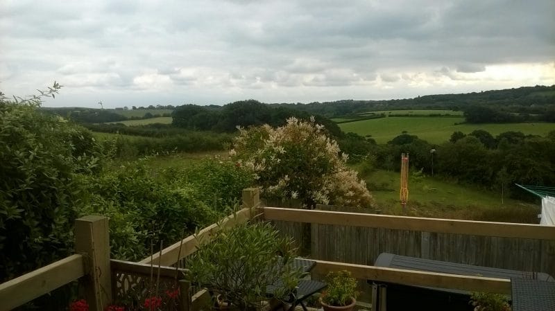 the stunning view from The Tic Tocory terrace