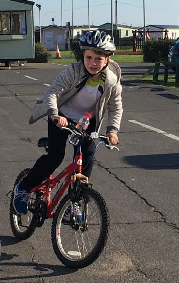 .....followed by 3km on the bike.... 