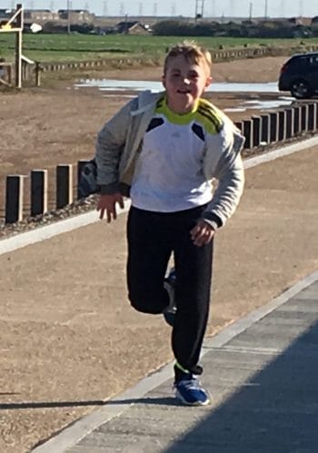 ....and finally a 1km run